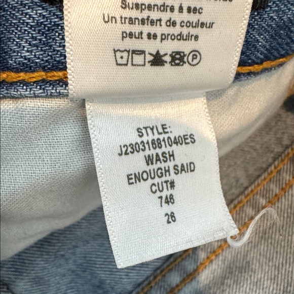 Veronica Beard Taylor Ripped High Waist Wide Leg Jeans Enough Said 26 - Picture 15 of 15